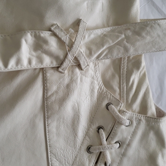 Rebecca Minkoff NEW Shorts Leather LaceUp Sexy 🎉HP🎉 - Picture 13 of 16